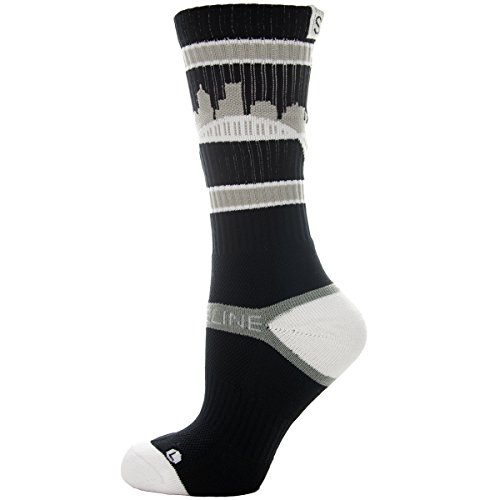 Strideline Athletic Socks Portland Trail Blazers Black 805311 Strapped Fit Mens
