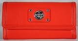 Marc Jacobs Totally Turnlock Long Trifold Fluoro Coral