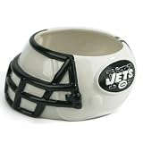 Pack of 2 NFL New York Jets Multi-Functional Mini Ceramic Helmet Bowls 5