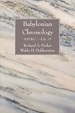 Babylonian Chronology: 626 B.C. - A.D. 75