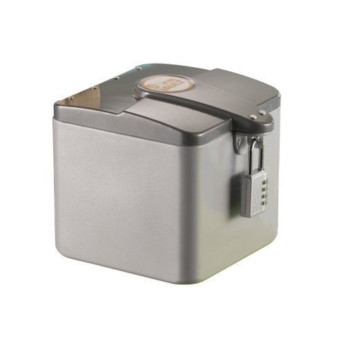 DormVault DV450 Steel Cube-Shaped Safe with Combination Padlock