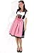 Stockerpoint MIDIDIRNDL 3tlg. Isleta schwarz 60 cm, Größe 48