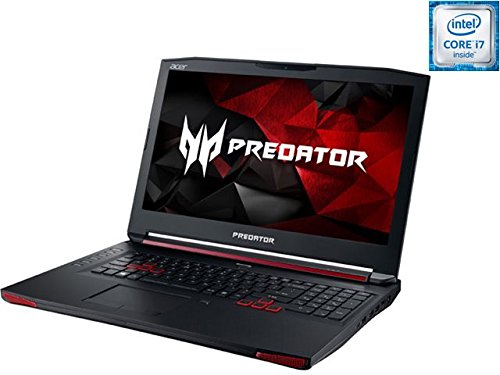 Acer Predator G9-591-70VM Gaming Laptop 6th Generation Intel Core i7 6700HQ (2.60 GHz) 16 GB DDR4 Memory 1 TB HDD 128 GB SSD NVIDIA GeForce GTX 970M 3 GB GDDR5 15.6'' Windows 10 Home