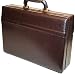 Mancini Burgundy Leather Attache Case