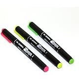 Scripture Highlighter - 3 Color Double Ended Markers - Green, Yellow, Pink - Baptism Gift, Missionary Gift