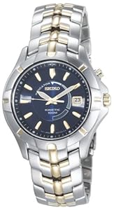 Seiko Men's SKA402 Kinetic Two-Tone Watch Seiko Men's SKA402 Kinetic Two-Tone Watch