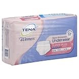 Tena Women Underwear, Women, Heavy Protection, Super Plus Absorbency, S/M, 18 ct.