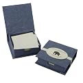 Elephant Poo Poo Paper Notebox - Blue
