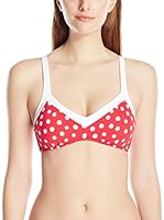 Seafolly Sujetador de Bikini (Rojo)