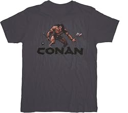 Conan the Barbarian Bring It Charcoal T-shirt Tee