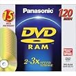 Panasonic DVD-ram 15pack LM-AF120LU15