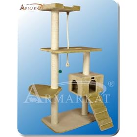 A5801 Beige Cat Furniture Tower condo 9 level pet tree by Armarkat