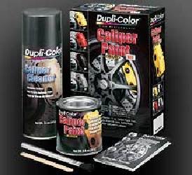 Dupli-Color High Performance Caliper Paint Kit with Ceramic, Racing Black Satin