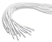 OrthoStep Round Athletic White 45 inch Shoelaces 2 Pair Pack