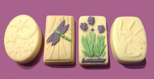 Lavender Goatmilk Soap (4 Pack) - Hand Made - Made in the USA