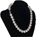 White Freshwater Cultured Pearl Necklaces For Women - (Real Freshwater Shell Pearls Simulated) 12mm