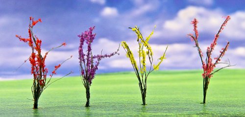 JTT Flower Bushes O-Scale