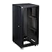 27U LINIER Server Cabinet - Glass/Solid Doors - 24