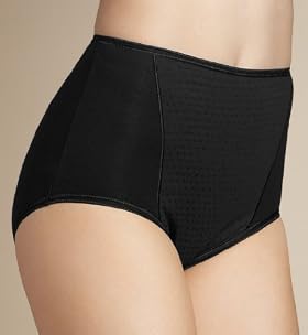 2 Pack Firm Control Cotton Rich Spot Embroidered Knickers