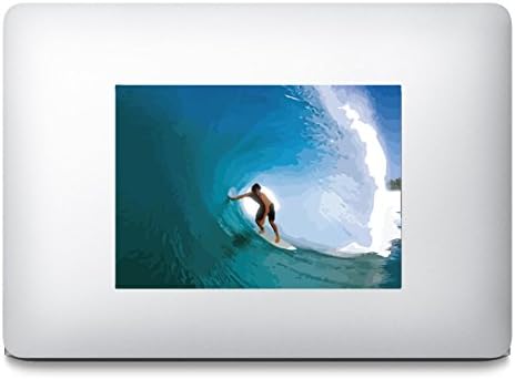 Soul Surfer Removable Vinyl Decal Sticker Skin for Apple Macbook Pro Air Mac 13" 15" 17" inch / Unibody 13 15 17 Inch Laptop