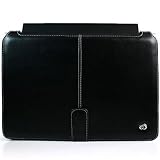 Acer Aspire One 10.1 AOD150/D150 Black Faux Leather Carrying Case Pouch