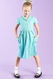 Plus Fit Easy to Iron Pure Cotton Gingham School Dress