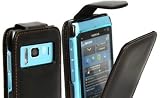 Luxury Black Flip case for Nokia N8 With free screen protector 418hhZxdsBL. SL160 Luxury Black Flip case for Nokia N8 With free screen protector