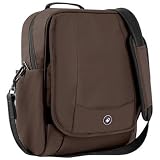 Deep Chocolate Pacsafe MetroSafe 300 Anti-Theft Computer Shoulder Bag - Deep Chocolate