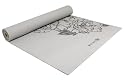 Gaiam Prosperity Yoga Mat (Gray Peony)