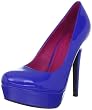 Ladystar by Daniela Katzenberger Kathy 01 LK1181, Damen Pumps, Blau (blau 500), EU 39