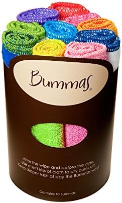 Bummas After the Wipe Before the Dipe Baby Cloth (The Wild Ones)