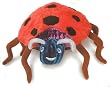 The World Of Eric Carle THE GROUCHY LADYBUG 7" BEANIE Beanbag Plush