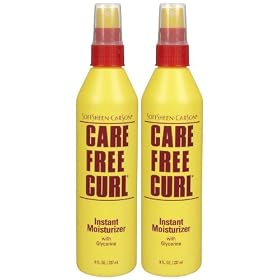 Soft Sheen-Carson Care Free Curl Instant Moisturizer with Glycerine & Protein, 8 oz.
