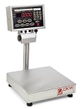Ohaus CKW Checkweighing Washdown Scale CKW15L55 w/ 12 x 12 in. Platform (30 lb x 0.005 lb), Legal-for-Trade