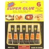 6 Pack Super Glue