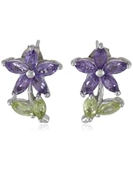 Sterling Silver Peridot Earrings