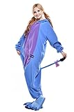 Newcosplay Polar Fleece Onesies Pajamas (XL, Donkey)