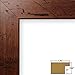 Craig Frames 20x30 Picture Frame, Distressed Brown, Bauhaus 125 Series, 1 1/4 Inch Wide Eco-Friendly Engineered Wood Moulding, Plexiglass and Backing Included, Wall Display Frame for Art and Posters