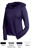 Champion Womens Exhale Hoodie, White, Large