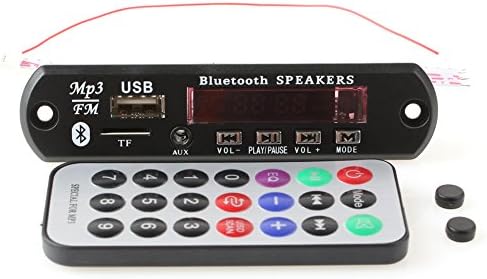 Car Bluetooth MP3 WMA Decoder Board 12V Wireless Audio Module USB TF Radio