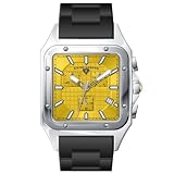 Swiss Legend Men's St. Tropez Collection Square Watch #SL-40044-77