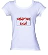CONNECTICUT ROCKS! *Bella Ladies/ JUNIORS Short Sleeve Scoop Neck FITTED TEE (T-Shirt) Various Colors