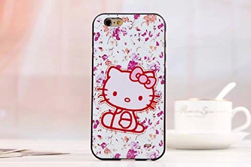 iPhone 6 Plus Case, VICI SKY®5.5" Inch TPU Soft Case Rubber Silicone Skin Cover for iPhone 6 Plus Colorful Printed(HELLO KITTY)
