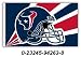Houston Texans 3 Ft. X 5 Ft. Flag W/Grommetts - Helmet Design - NFL