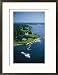 Aerial of the Breakers, a Mansion Built for Cornelius Vanderbilt by Richard Morris Hunt in 1895 Places Framed Photographic Poster Print by Ira Block, 21x29