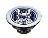 Elements of Design EBS1001 Cast Brass Heavy Duty Basket Strainer, Chrome