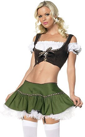 Fraulein Girl - Women's Sexy Fraulein Costume Lingerie Outfit