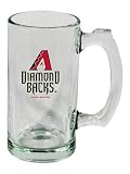 Arizona Diamondbacks Beer Mug: 13oz Glass Sports Tankard