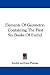 Elements
Of
Geometry:
Containing
The
First
Six
Books
Of
Euclid