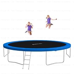 Trampolin � 490 cm mit Leiter, blau, bis 220 kg